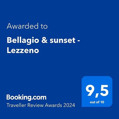 Bellagio & Sunset - Lezzeno Ca Bareta Lägenhet Exteriör bild
